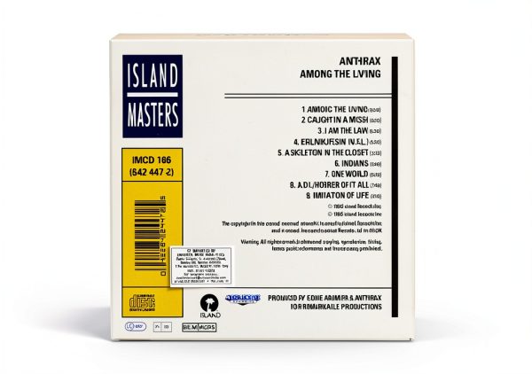 Island Records 1990 CD Thrash Metal Album-1