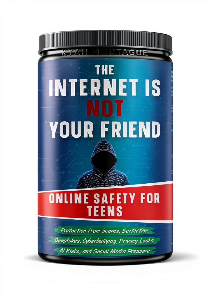 Teen reading the bullying guide on a tablet