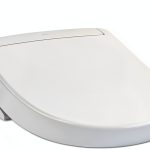 TOTO® WASHLET® S5 Electronic Bidet Toilet Seat with Instantaneous Water Heating, PREMIST and EWATER+ Wand Cleaning, Round, Cotton White - SW3445#01-0