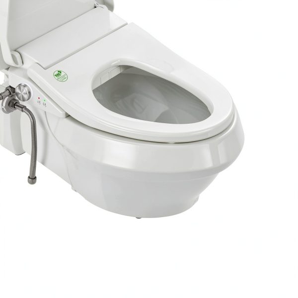 Electric Bidet Toilet Seat with Instant Warm Bidet Wash & Warm Air Dryer, Self-Cleaning Stainless Steel Nozzle, Soft Close Lid, Elongated-5