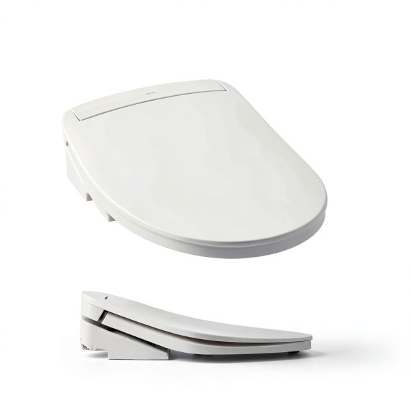TOTO® WASHLET® KS6 Electronic Bidet Toilet Seat with Instantaneous Water Heating, PREMIST and EWATER+ Wand Cleaning, Elongated, Cotton White - SW3946#01-17