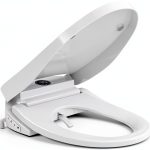 Auto Open Close Lid Bidet Toilet Seat TOTTE White Elongated-0