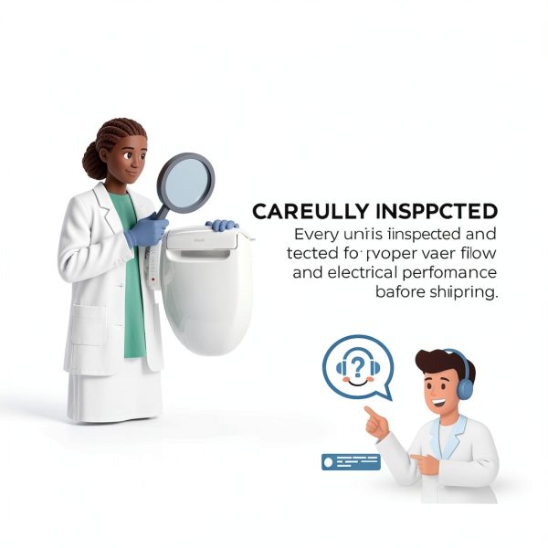 SmartBidet SB-3000 Bidet Seat for Elongated Toilets with LED Light-16