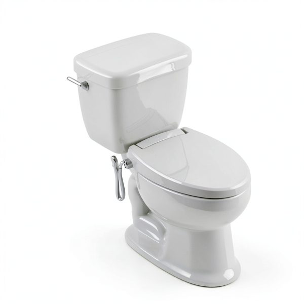 Bidet Toilet Seat Elongated Clirass SC-HEY02 Slow-Close Dual Nozzles-6