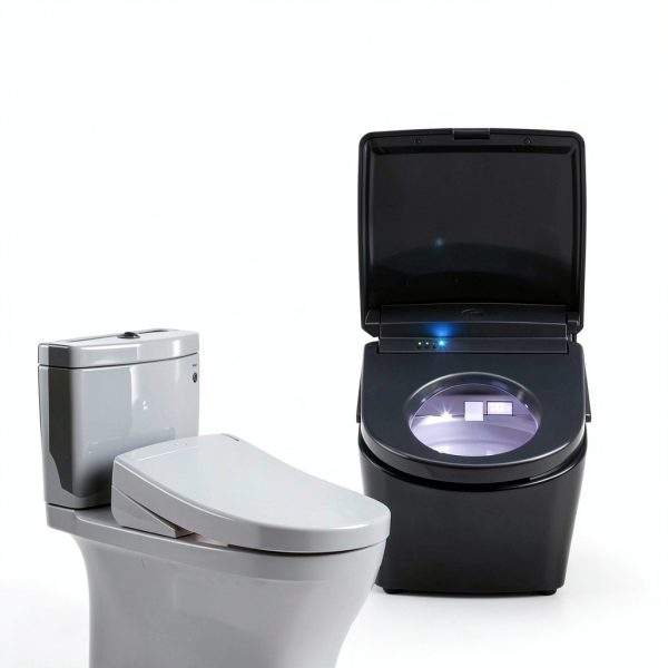 TOTO® WASHLET® S5 Electronic Bidet Toilet Seat with Instantaneous Water Heating, PREMIST and EWATER+ Wand Cleaning, Round, Cotton White - SW3445#01-4