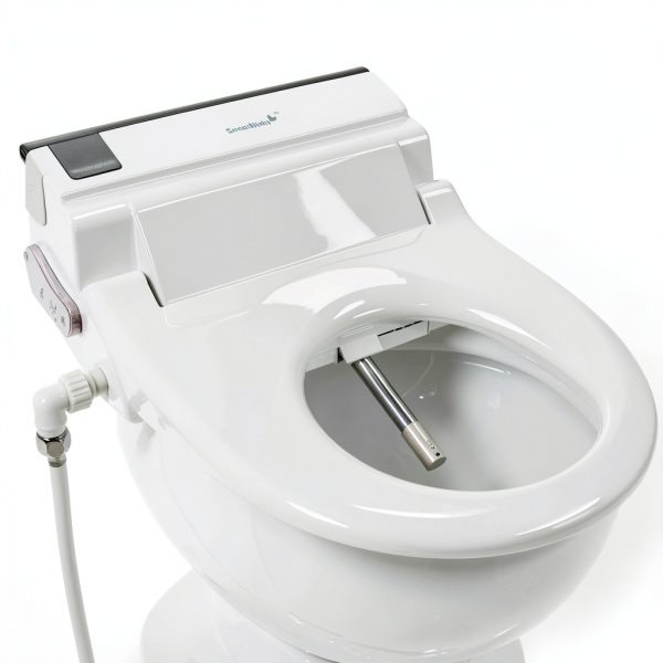 SmartBidet SB-3000 Bidet Seat for Elongated Toilets with LED Light-3