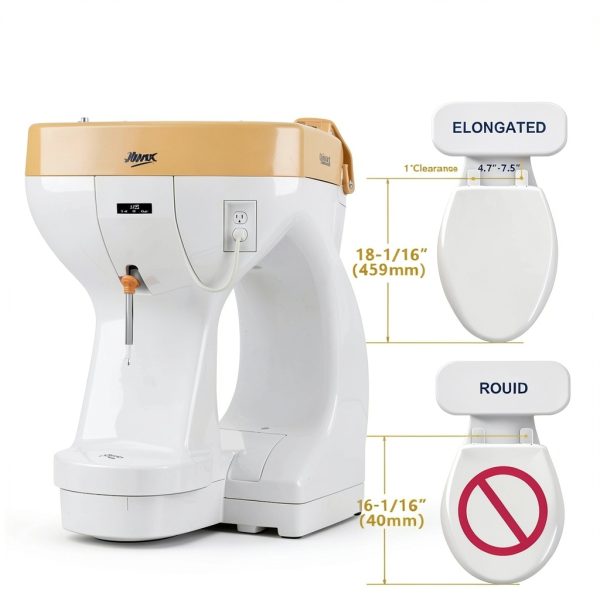 Bidet Toilet Seat Aquonderful 201SP Elongated Heated Warm Air Dryer-5