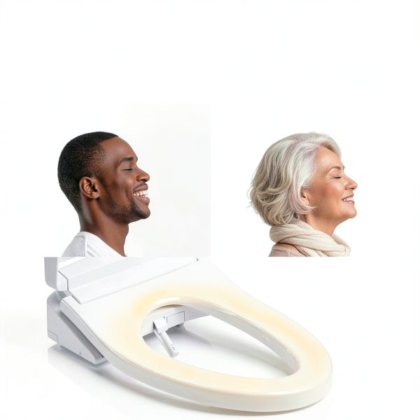 TOTO® WASHLET® KS6 Electronic Bidet Toilet Seat with Instantaneous Water Heating, PREMIST and EWATER+ Wand Cleaning, Elongated, Cotton White - SW3946#01-22