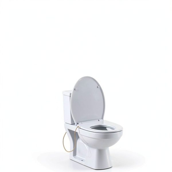 Clear Rear Elongated Bidet Seat Non Electric Adjustable Sprayer-4