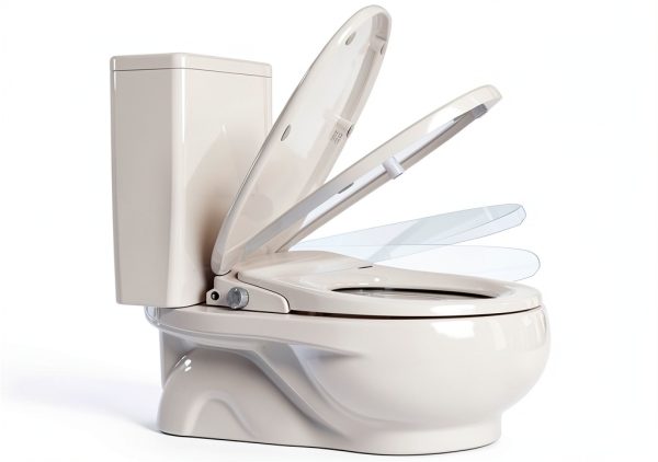 TUSHY Wave Non-Electric Bidet Seat Elongated Design Bamboo Knob-2