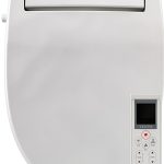 Bidet Toilet Seat ALPHA BIDET JX2 Elongated White Warm Water LED Light-0