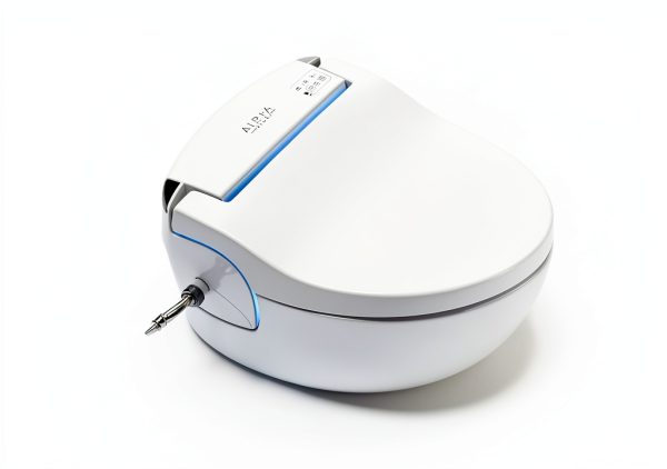 Bidet Toilet Seat ALPHA BIDET JX2 Elongated White Warm Water LED Light-1