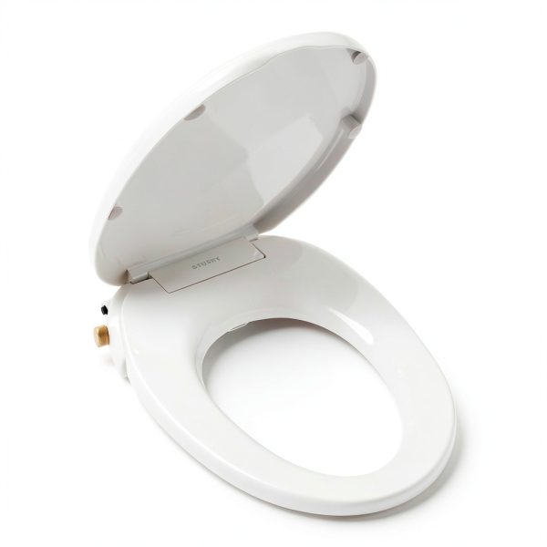 TUSHY Wave Non-Electric Bidet Seat Elongated Design Bamboo Knob-0